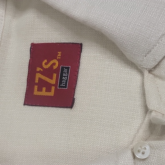 EZ's Haggar button down shirt sz Large - Picture 8 of 9